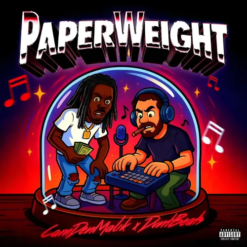 Camden Malik & DVNTBEATS - PAPERWEIGHT cover